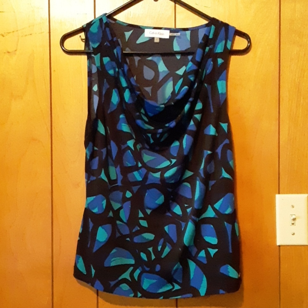 Calvin Klein tank top blouse size PL.